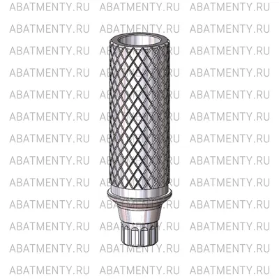 Временный абатмент D=3.4 G/H=1, совместимый с Astra Tech OsseoSpeed TX 3.0, один. констр.
