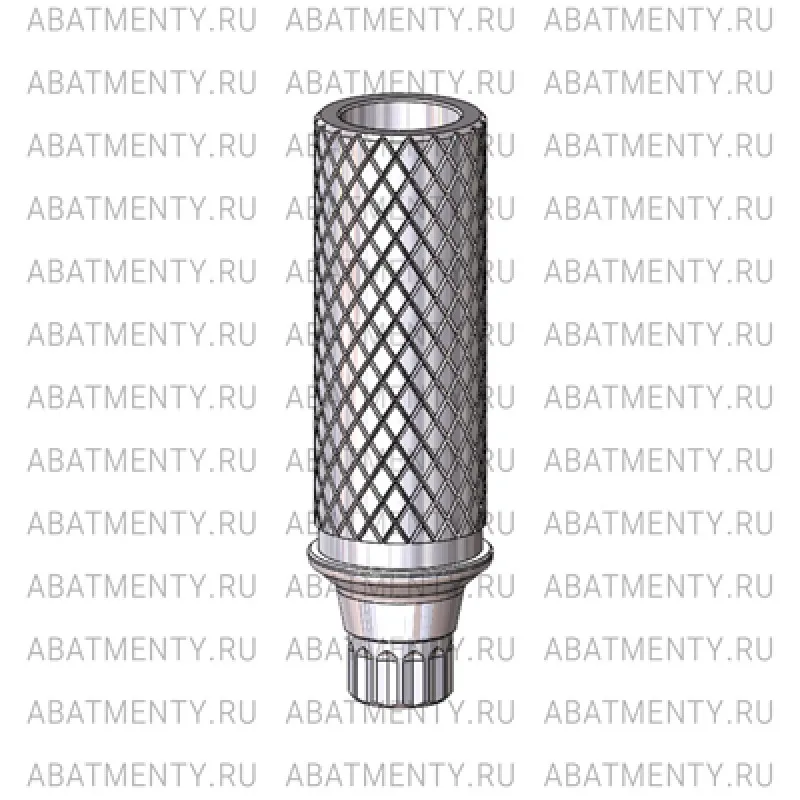 Временный абатмент D=3.4 G/H=1, совместимый с Astra Tech OsseoSpeed TX 3.0, один. констр.