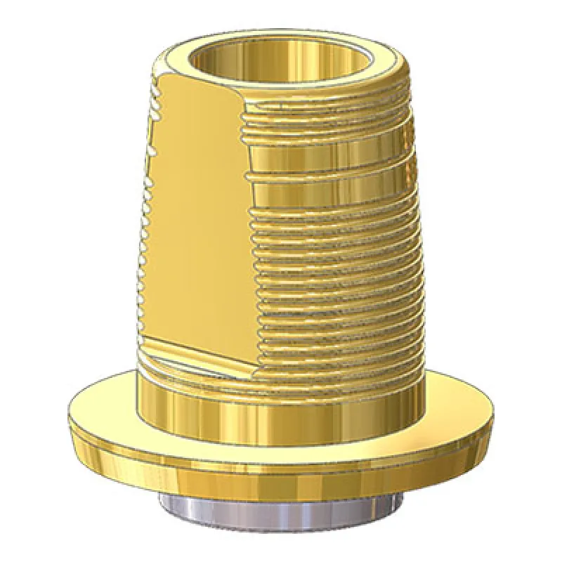 Титановое основание TiN Белл Гео (Bell Geo) G/H=0.6 H=5.5, совместимое с NobelReplace 6.0, мост. констр.