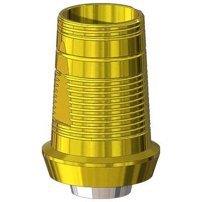 Титановое основание TiN Белл Гео (Bell Geo) G/H=1 H=5.5, совместимое с NobelReplace NP, мост. констр.