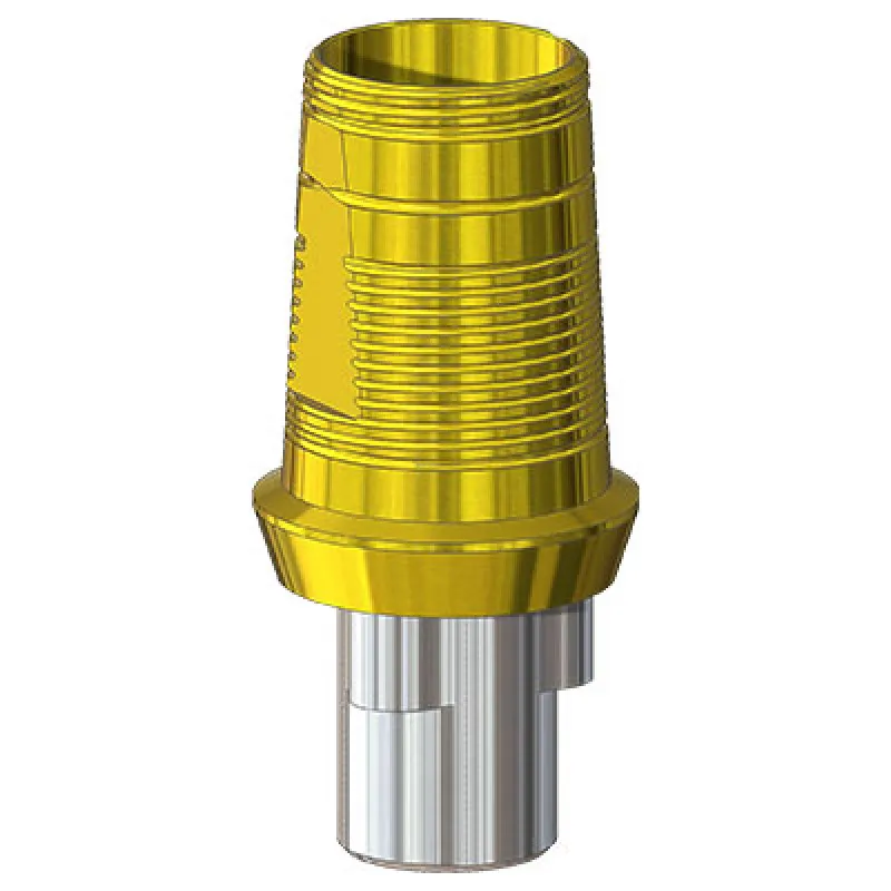 Титановое основание TiN Белл Гео (Bell Geo) G/H=1 H=5.5, совместимое с NobelReplace NP, один. констр.