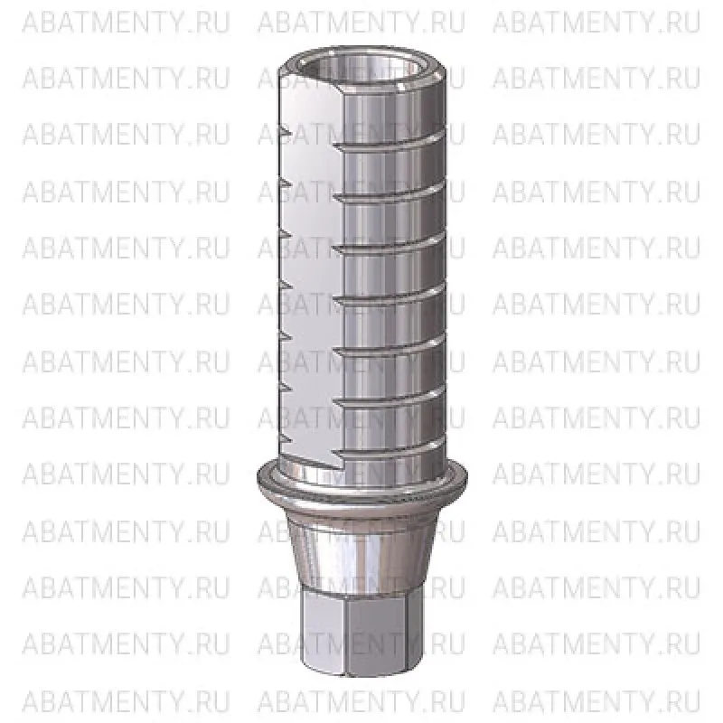 Временный абатмент D=4 G/H=1, совместимый с Lenmiriot M, Osstem Mini, один. констр.