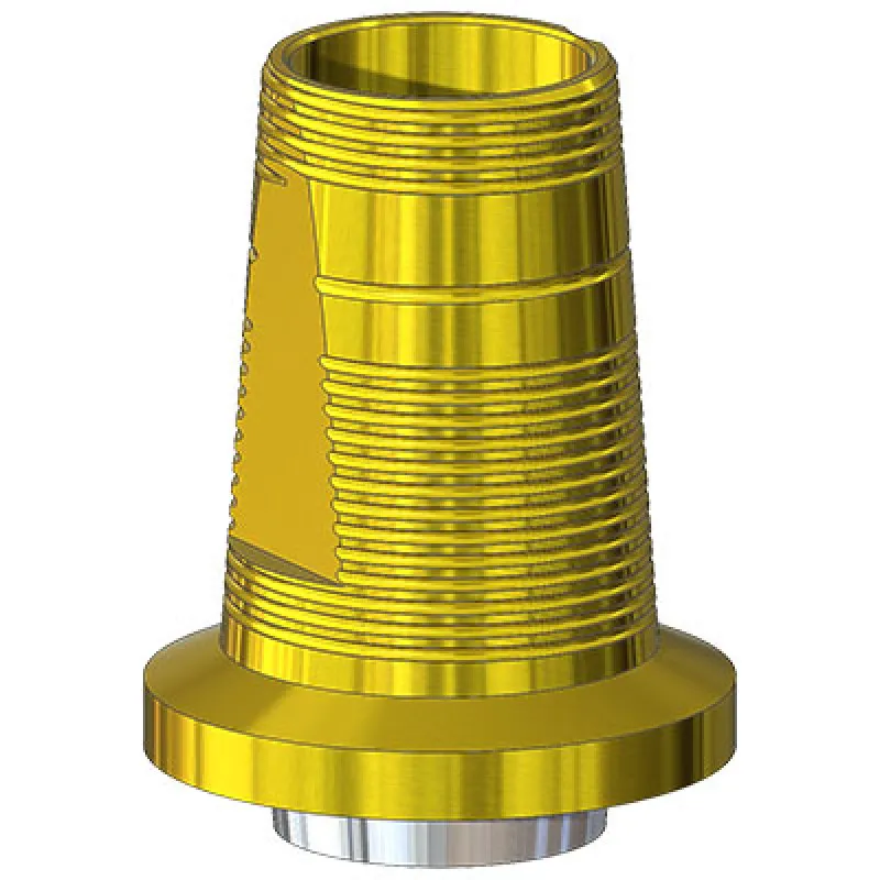 Титановое основание TiN Белл Гео (Bell Geo) G/H=1 H=5.5, совместимое с NobelReplace WP, мост. констр.