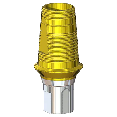 Титановое основание TiN Белл Гео (Bell Geo) G/H=1.3 H=4.55, совместимое с Straumann Bone Level NC, один. констр.