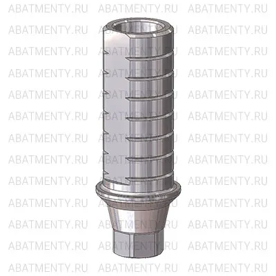 Временный абатмент D=4.1 G/H=1, совместимый с Lenmiriot A/CC, NobelActive / Conical NP, один. констр.