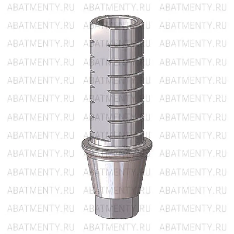 Временный абатмент D=4.5 G/H=1, совместимый с Astra Tech OsseoSpeed TX 4.5/5.0, один. констр.