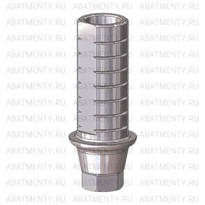 Временный абатмент D=4.5 G/H=1, совместимый с Lenmiriot R, Osstem Regular, один. констр.