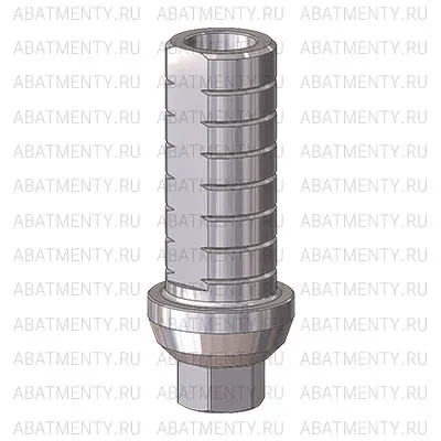 Временный абатмент D=4.5 G/H=1.5, совместимый с Alpha-Bio Internal, один. констр.