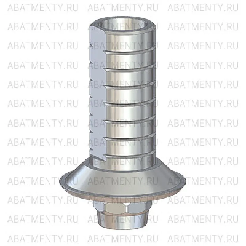 Временный абатмент D=7.1 G/H=0.4, совместимый с Straumann SynOcta WN, один. констр.