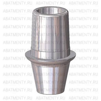 Титановое основание Патч (Patch) G/H=1 H=4, совместимое с Lenmiriot R, Osstem Regular, мост. констр.
