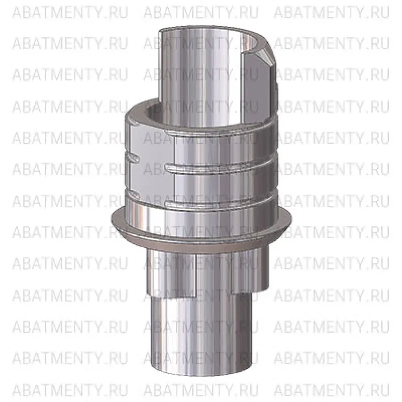 Титановое основание Степ (Step) ARUM G/H=0.4 H=4, совместимое с NobelReplace NP, один. констр.