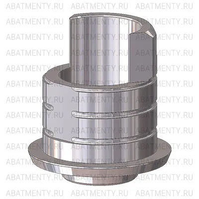 Титановое основание Степ (Step) ARUM G/H=0.4 H=4, совместимое с NobelReplace RP, мост. констр.