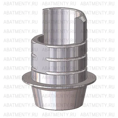 Титановое основание Степ (Step) ARUM G/H=0.5 H=4, совместимое с Lenmiriot A/CC, NobelActive / Conical RP, мост. констр.