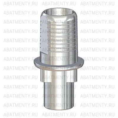 Титановое основание Флэт (Flat) G/H=0.4 H=4.5, совместимое с NobelReplace RP, один. констр.