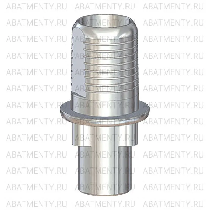 Титановое основание Флэт (Flat) G/H=0.4 H=4.5, совместимое с NobelReplace RP, один. констр.