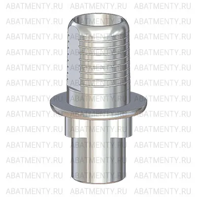 Титановое основание Флэт (Flat) G/H=0.4 H=4.5, совместимое с NobelReplace WP, один. констр.
