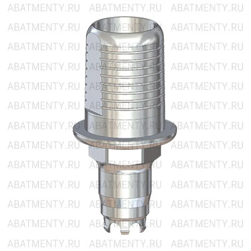 Титановое основание Флэт (Flat) G/H=0.5 H=4.5, совместимое с Biomet 3i Certain 4.1, один. констр.