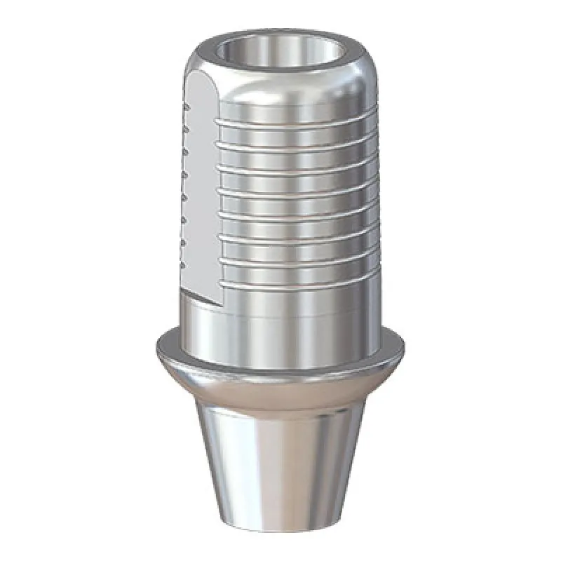 Титановое основание Флэт (Flat) G/H=1 H=4.5, совместимое с Lenmiriot A/CC, NobelActive / Conical 3.0, мост. констр.