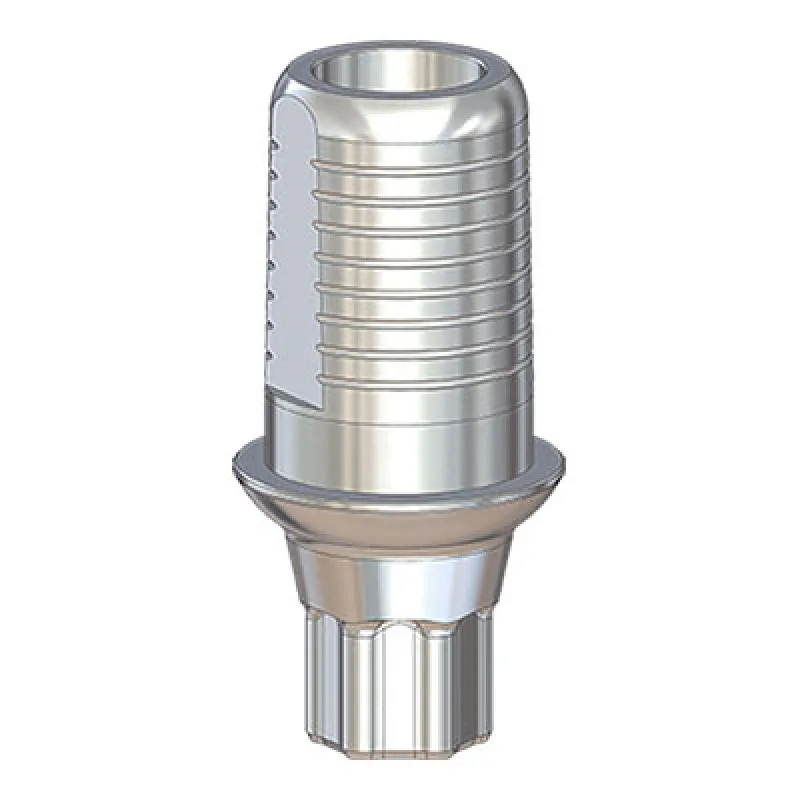 Титановое основание Флэт (Flat) G/H=1 H=4.5, совместимое с Lenmiriot A/CC, NobelActive / Conical 3.0, один. констр.