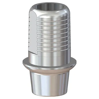 Титановое основание Флэт (Flat) G/H=1 H=4.5, совместимое с MIS C1 SP, мост. констр.