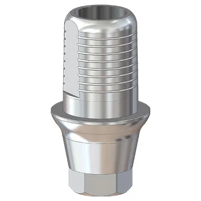 Титановое основание Флэт (Flat) G/H=1.5 H=4.5, совместимое с CSM Implant, один. констр.