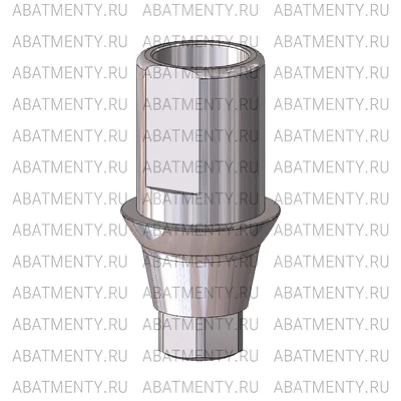 Титановое основание Халф (Half) G/H=1.2 H=4, совместимое с Astra Tech OsseoSpeed TX 3.5/4.0, один. констр.
