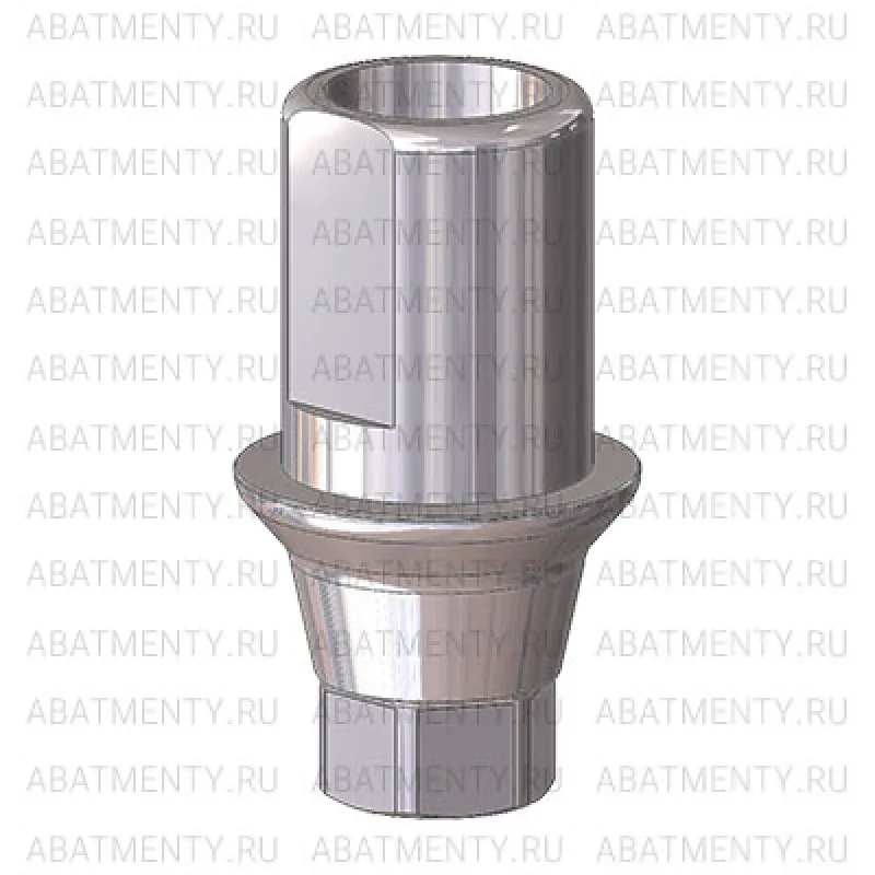 Титановое основание Халф (Half) G/H=1.2 H=4, совместимое с Lenmiriot A/CC, NobelActive / Conical NP, один. констр.