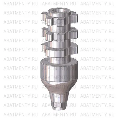Трансфер для открытой ложки D=6.5 L=15, совместимый с Dentium Implantium, Superline, Lenmiriot I/SL