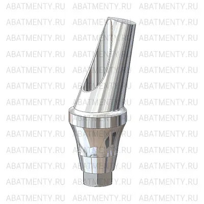Угловой абатмент D=5 G/H=4 17 град., совместимый с Lenmiriot R, Osstem Regular, один. констр.