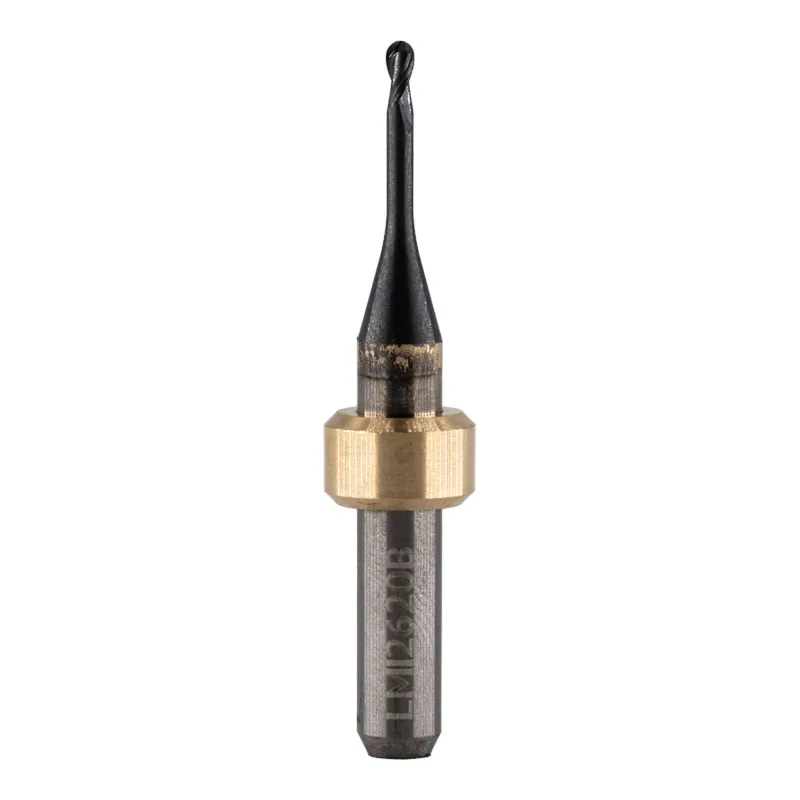 Фреза для CAD/CAM сферическая D0.25 12L r1 d6 L50 CoCr / Ti для станков imes-icore 350i, 350i PRO, 550i, 650i, 750i