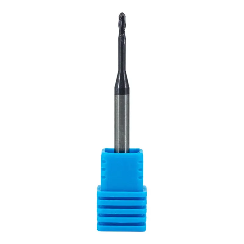 Фреза для CAD/CAM сферическая D0.25 16L r1 d4 L50 ZrO2 для станков Roland
