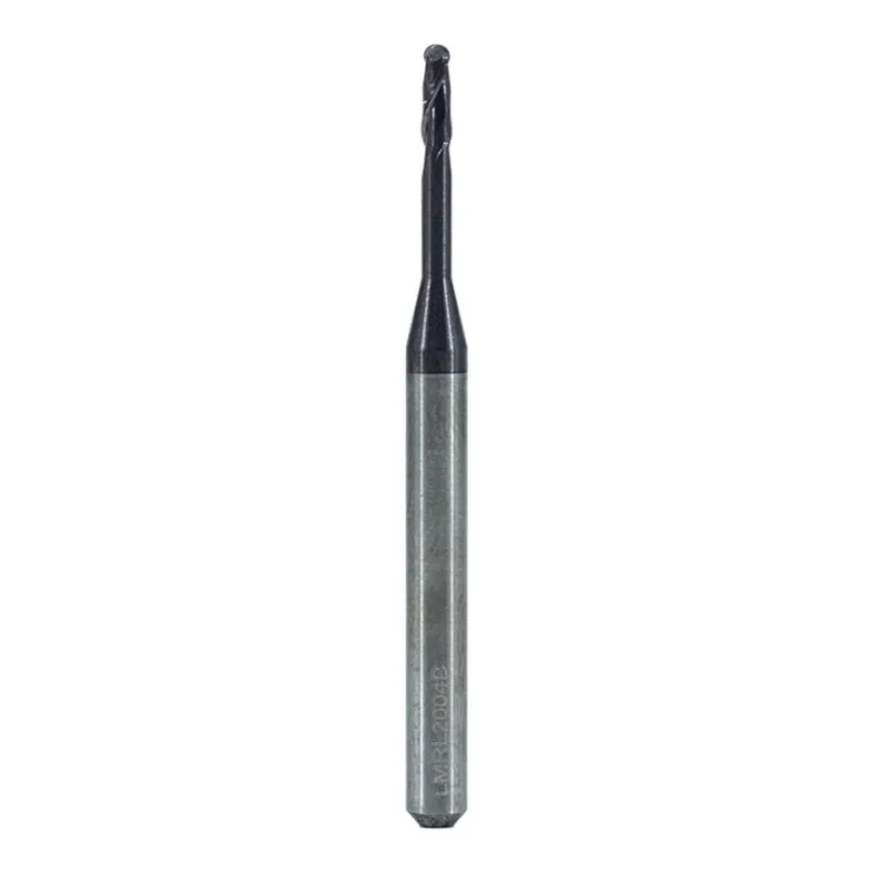 Фреза для CAD/CAM сферическая D0.25 16L r1 d4 L50 ZrO2 для станков Roland