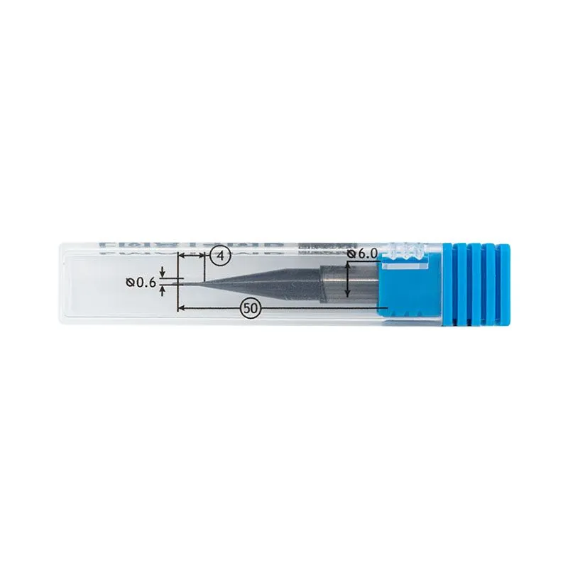 Фреза для CAD/CAM сферическая D0.6 4L r0.3 d6 L50 CoCr / Ti для станков ARUM 5X-200, 4X-450, 5X-450, 5X-500, 5X-500L