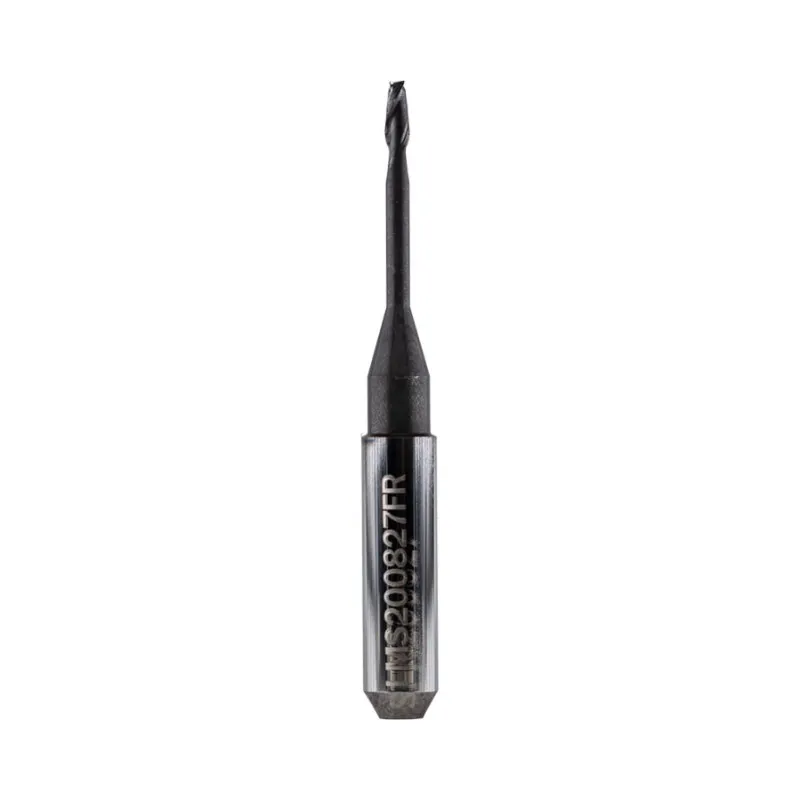 Фреза для CAD/CAM торцевая радиусная D0.25 18L r0.2 d6 L50 CoCr / Ti для станков Spinel