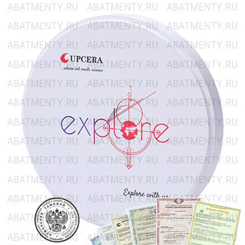 Диск циркониевый Upcera Explore Functional C2 D=98.5 H=18