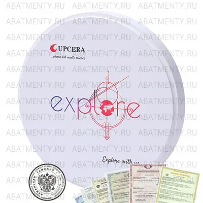 Диск циркониевый Upcera Explore Functional D=98.5 H=25