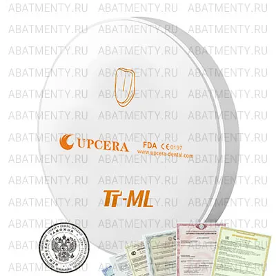 Диск циркониевый Upcera TT-One-ML А3 D=98 H=14