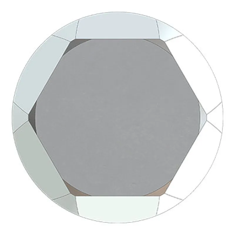 Отвертка голубая HEX (шестигранная) 1.2
