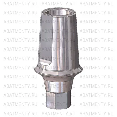 Прямой абатмент D=4.5 G/H=1 H=5.5, совместимый с Lenmiriot M, Osstem Mini, один. констр.