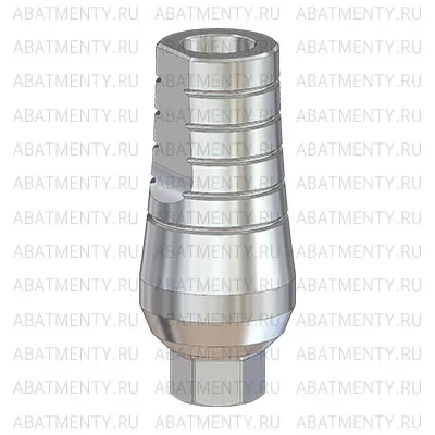 Прямой абатмент D=4.5 G/H=1.6 H=8.5, совместимый с Alpha-Bio Internal, один. констр.