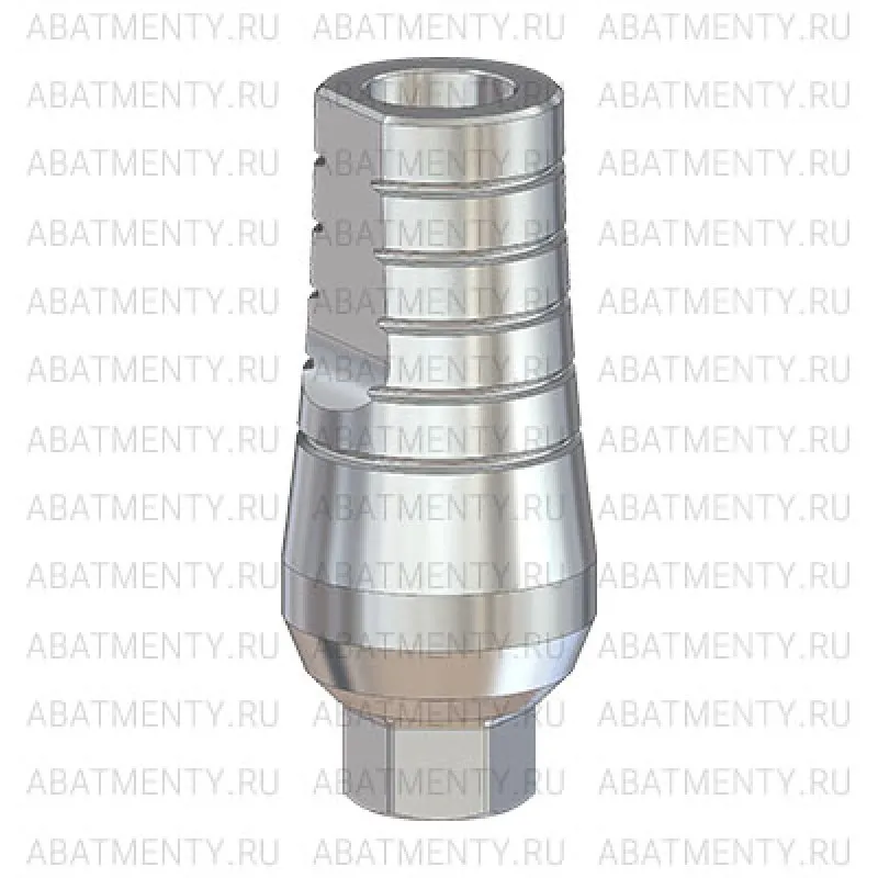 Прямой абатмент D=4.5 G/H=1.6 H=8.5, совместимый с Alpha-Bio Internal, один. констр.