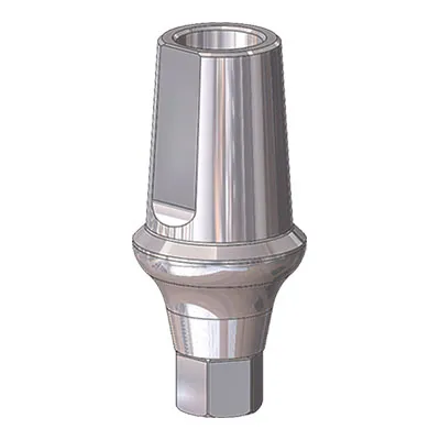 Прямой абатмент D=4.5 G/H=2 H=5.5, совместимый с Lenmiriot M, Osstem Mini, один. констр.