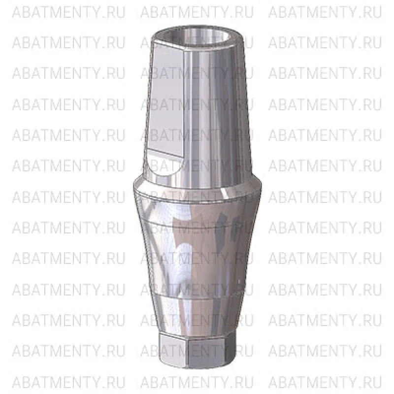 Прямой абатмент D=4.5 G/H=4 H=5.5, совместимый с Lenmiriot R, Osstem Regular, один. констр.